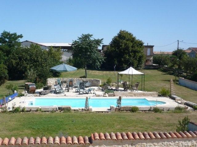 heated swimming pool at Pumphouse La Forge in the Vendee
