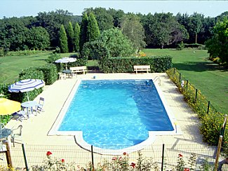 outdoor swimming pool at La Grange, Vendee